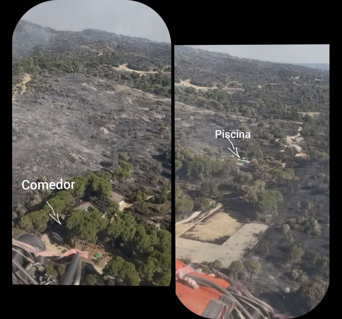 Centro de campamentos cristiano sobrevive en el foco del gran incendio de Madrid: ‘¿Acaso no es un milagro?’ Centro de campamentos cristiano sobrevive en el foco del gran incendio de Madrid: ‘¿Acaso no es un milagro?’
